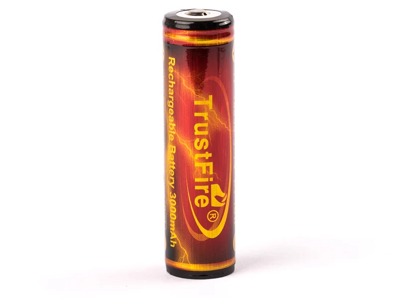 Trustfire 18650 3000mAh 3,6V - 3,7V geschützter Li-Ion-Akku (Flame)