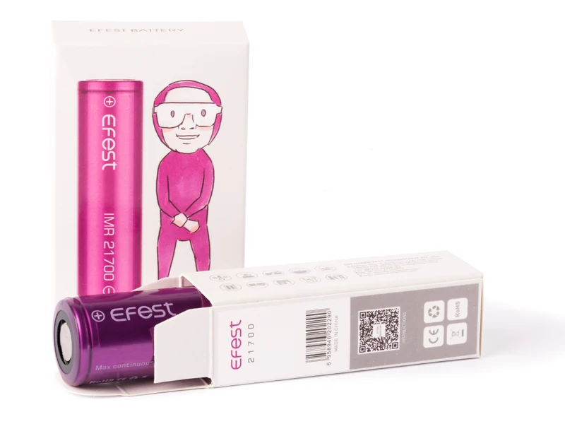 Efest IMR21700 - 5000mAh, Li-Ionen-Akku, 3,6V - 3,7V 10A konstant