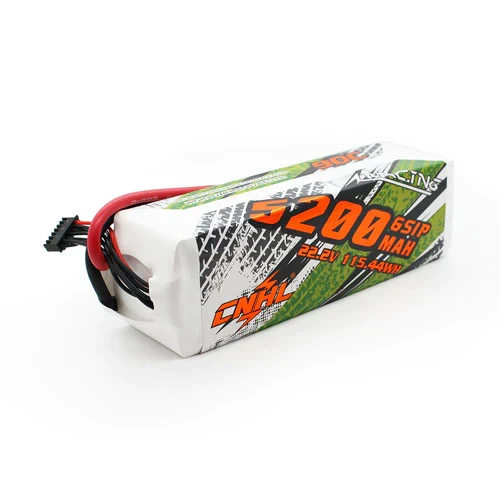 CNHL Racing Series 6S 5200mAh 22,2V 90C EC5 Lipo Akku