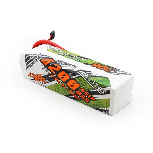 CNHL Racing Series 4S 6200mAh 14,8V 90C 8,0 mm Rundstecker Lipo Akku