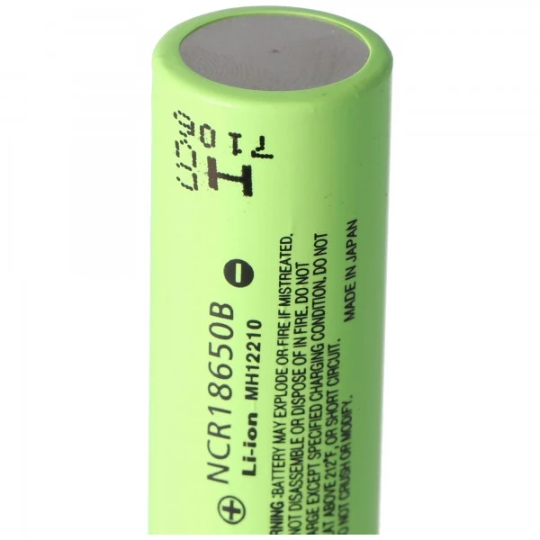 Panasonic NCR18650B Li-Ion Akku Flat Top 3,6V-3,7V 3400mAh