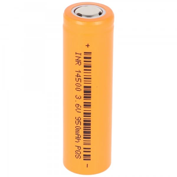 AccuCell INR 14500 950mAh 3,6V Li-Ion Akku ungeschützt