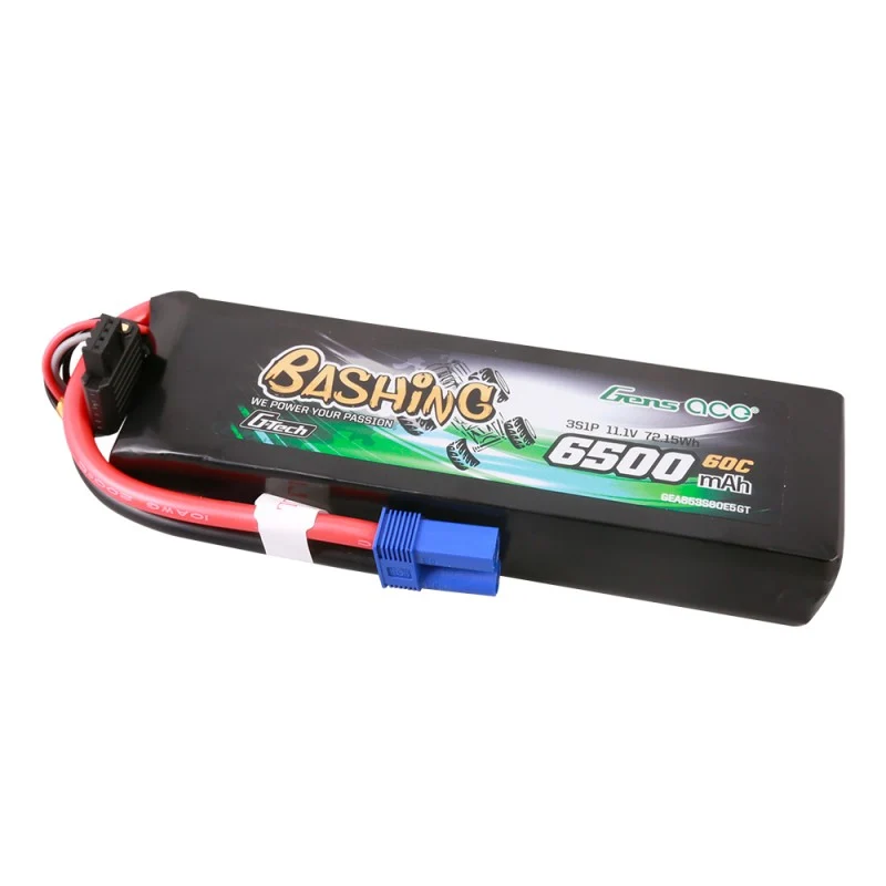 Gens Ace G-Tech 3S 6500mAh 11,1 V 60 C EC5 Bashing-Serie