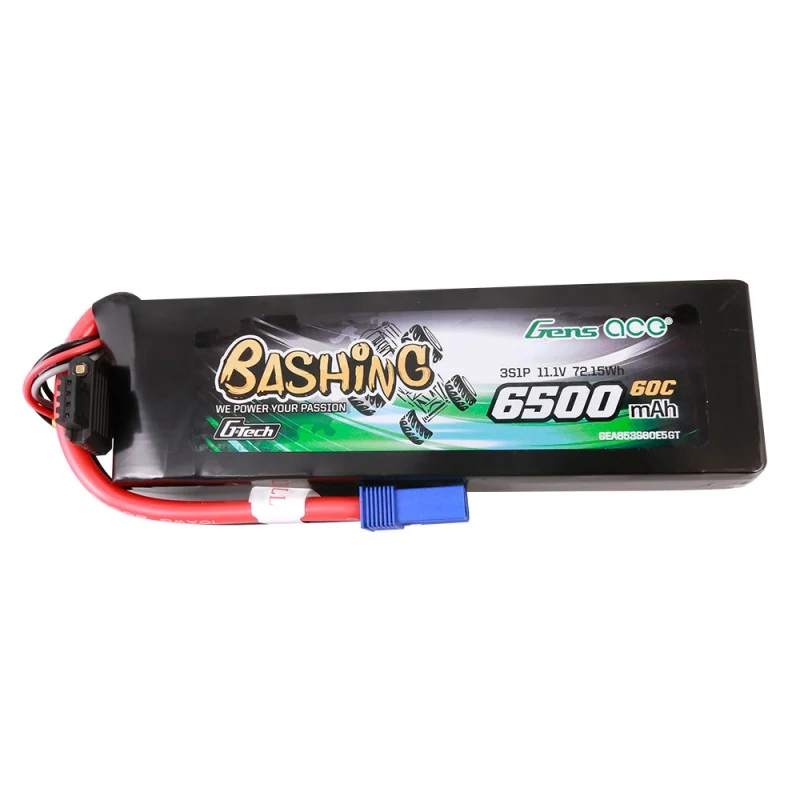 Gens Ace G-Tech 3S 6500mAh 11,1 V 60 C EC5 Bashing-Serie