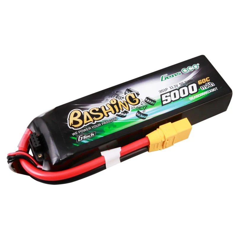 Gens Ace G-Tech 3S 5000mAh 11,1V 60C XT90 Plug Bashing-Serie