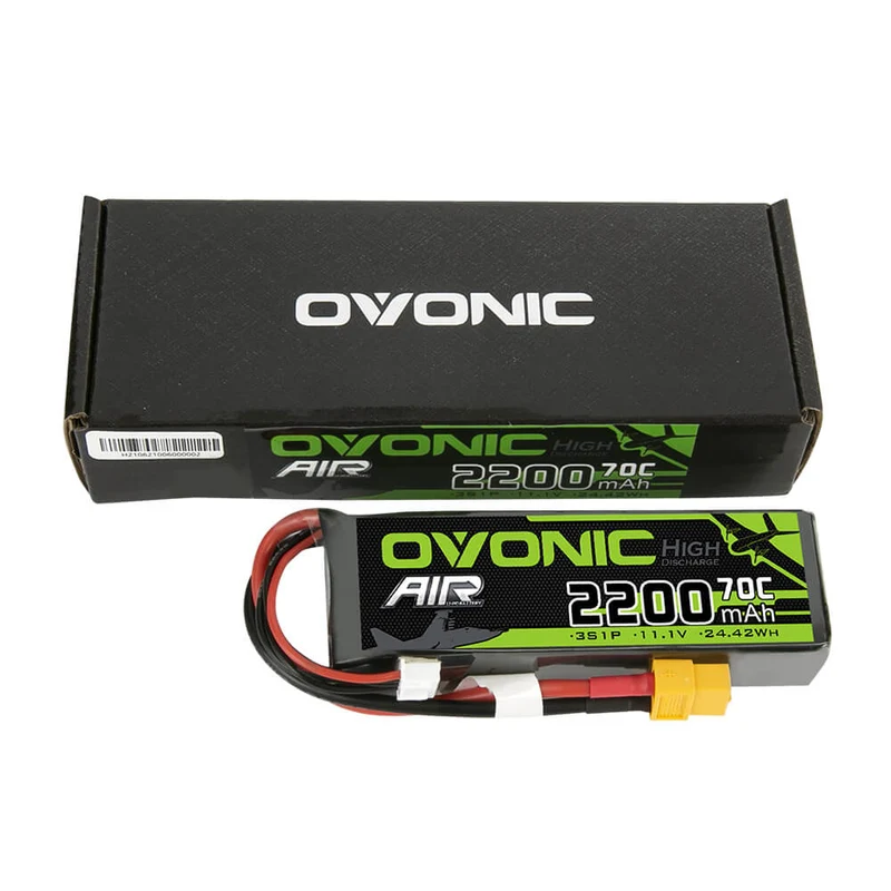 Ovonic 3S 2200mAh 70C 11,1V XT60 LiPo Akku