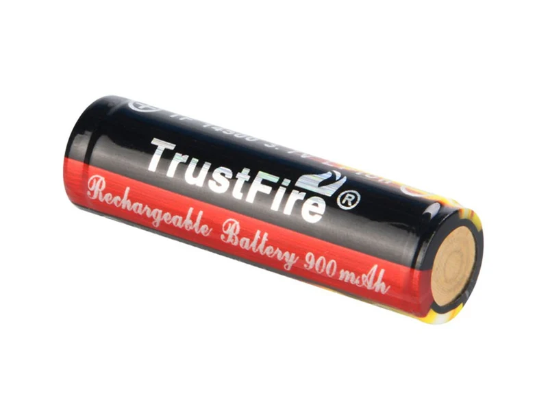 Trustfire 14500 900mAh 3,7V geschützte Li-Ion-Zelle