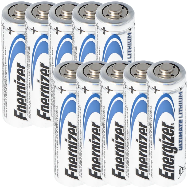Energizer Ultimate Lithium Batterie 10er Box Energizer AA Batterie 1,5 Volt Batterie Energizer Ultimate Lithium AA 3100mAh
