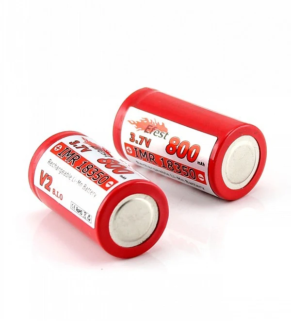 Efest IMR 18350 V2 - 800mAh 3,7V (Pluspol erhöht)