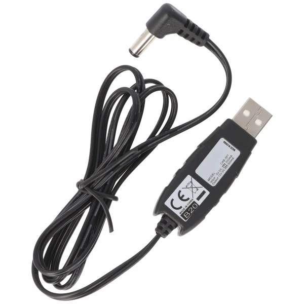 AccuCell Spannungswandler 5V USB auf 12V für Ladegerät 5101