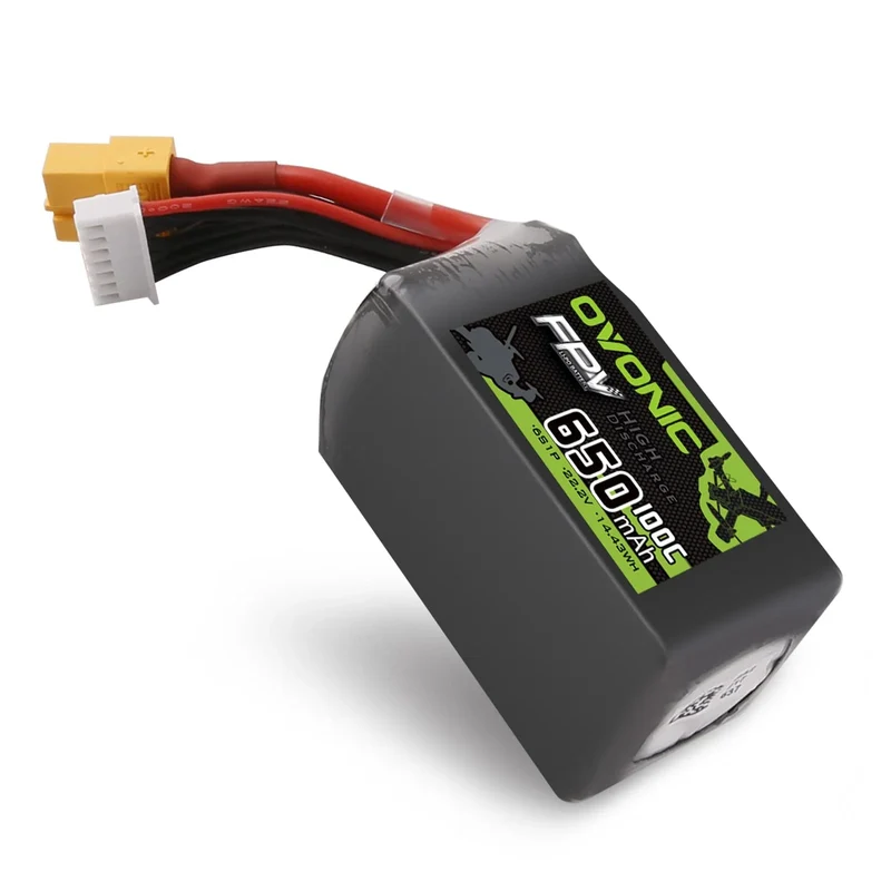Ovonic 6S 650mAh 100C 22,2V XT30 LiPo Akku Pack (2 St.)