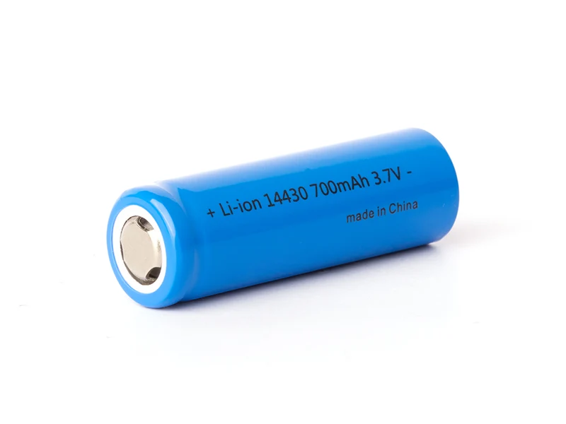 Keeppower 14430 - 700mAh 3,6V - 3,7V Lithium-Ionen-Zelle (ohne Schutzelektronik)