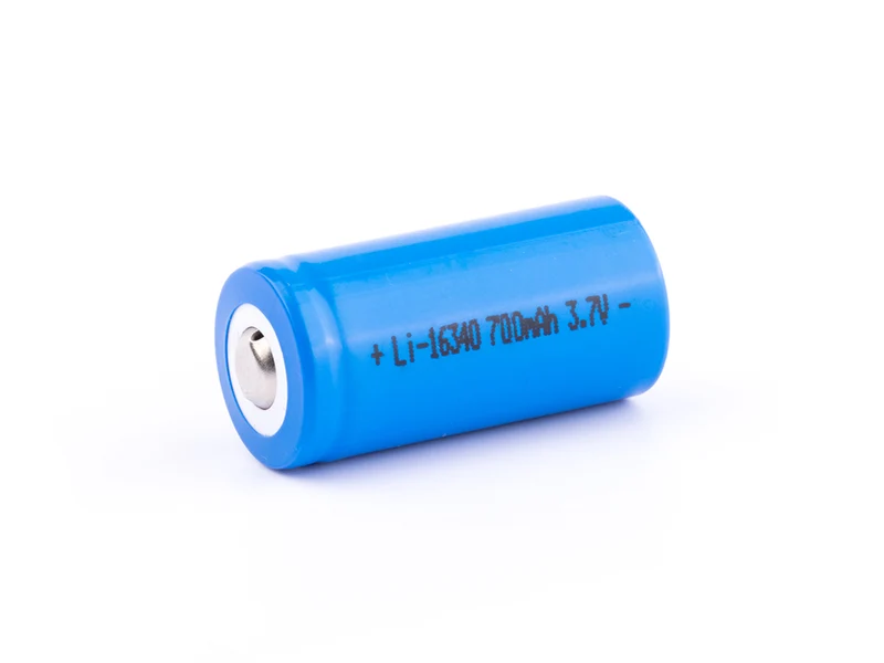 Keeppower 16340-A1 700mAh, 3,6V - 3,7V Li-Ionen-Akku mit erhöhten Pluspol (ohne Schutzelektronik)