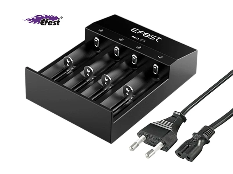 Efest Pro C4 Lithium-Ionen-Akku Ladegerät