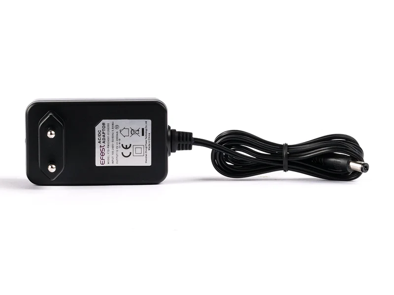Netzteil 12 Volt / 2 Ampere / 24 Watt mit DC Stecker 5,5 mm x 2,1 mm