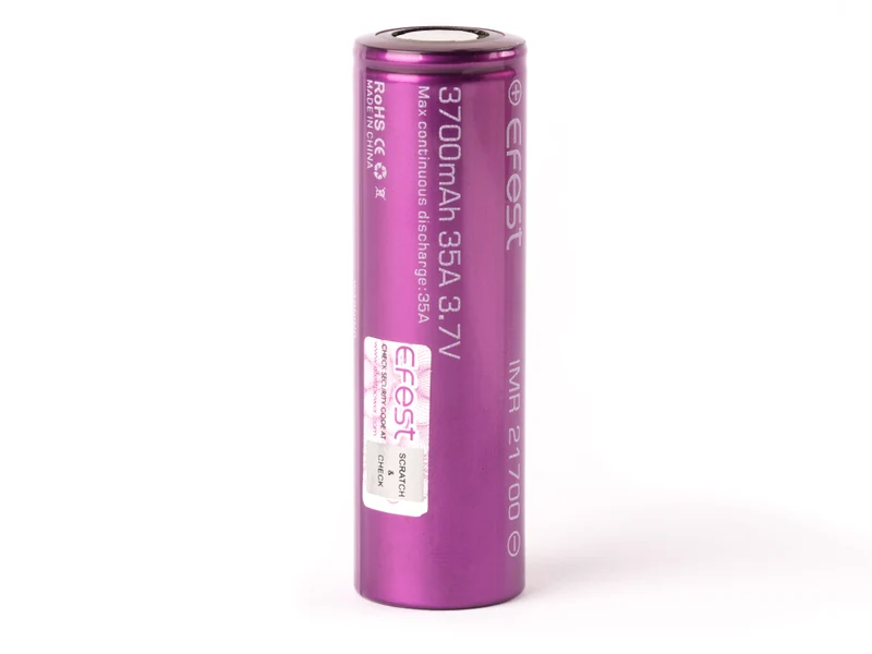 Efest IMR21700 - 3700mAh, Li-Ionen-Akku, 3,6V - 3,7V 30A