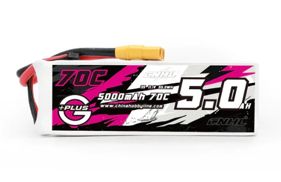 CNHL G+Plus 3S 5000mAh 11,1V 70C XT90 Lipo Akku