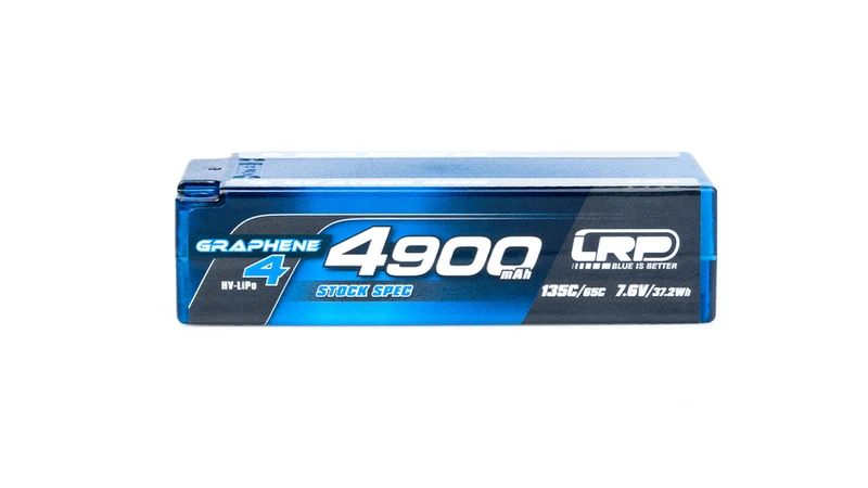 LRP HV Stock Spec Shorty GRAPHENE-4 2S 4900mAh Hardcase 7.6V 135C/65C