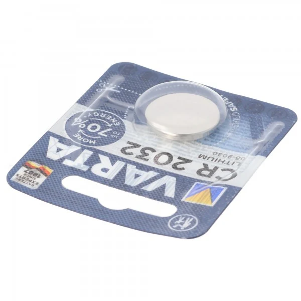 Varta CR2032 Lithium Batterie IEC CR2032 Abmessungen 20x3,2mm