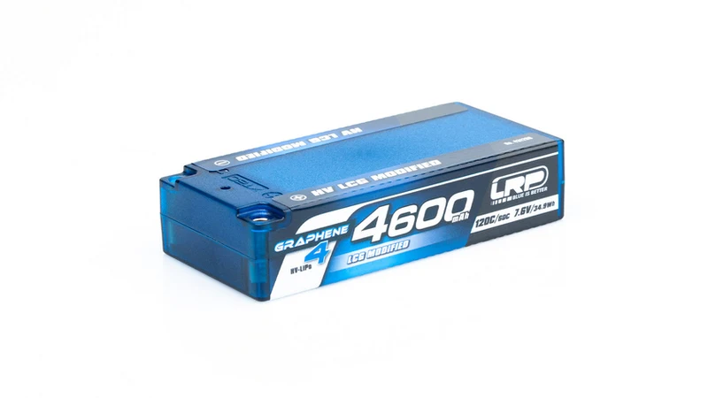 LRP HV LCG Modified Shorty GRAPHENE-4 2S 4600mAh Hardcase 7.6V 120C/60C