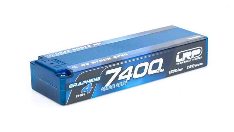 LRP HV Stock Spec GRAPHENE-4 2S 7400mAh Hardcase 7.6V 135C/65C