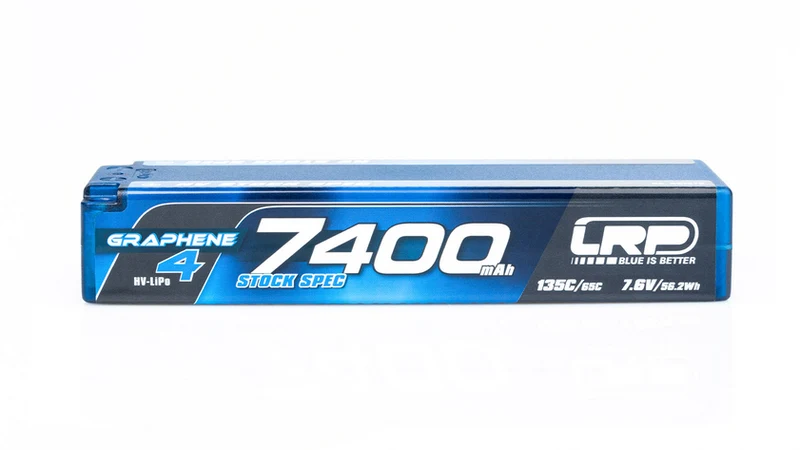 LRP HV Stock Spec GRAPHENE-4 2S 7400mAh Hardcase 7.6V 135C/65C