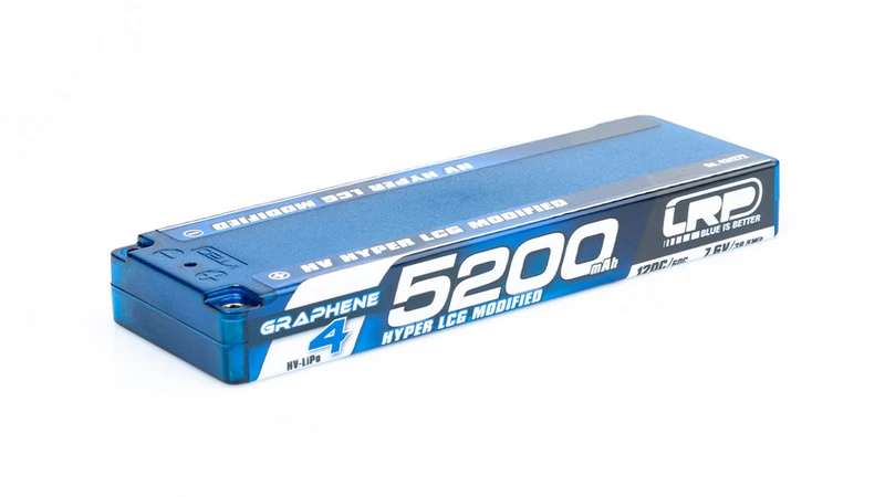 LRP HV Hyper LCG Modified GRAPHENE-4 2S 5200mAh Hardcase 7.6V 120C/60C
