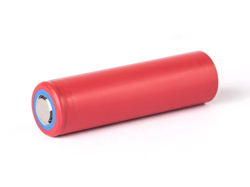 Sanyo/Panasonic NCR18650GA 3,6V - 3,7V 3500mAh (Pluspol flach)