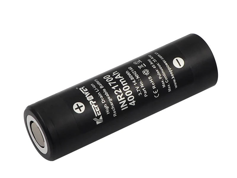 Keeppower INR21700 - 4000mAh, 35A (45A) 3,6V - 3,7V Li-ion Akku High Drain