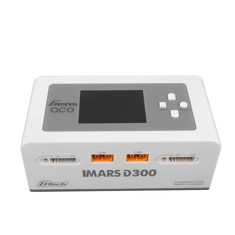Gens Ace IMARS D300 G-Tech Channel AC/DC 300W/700W RC Batterieladegerät