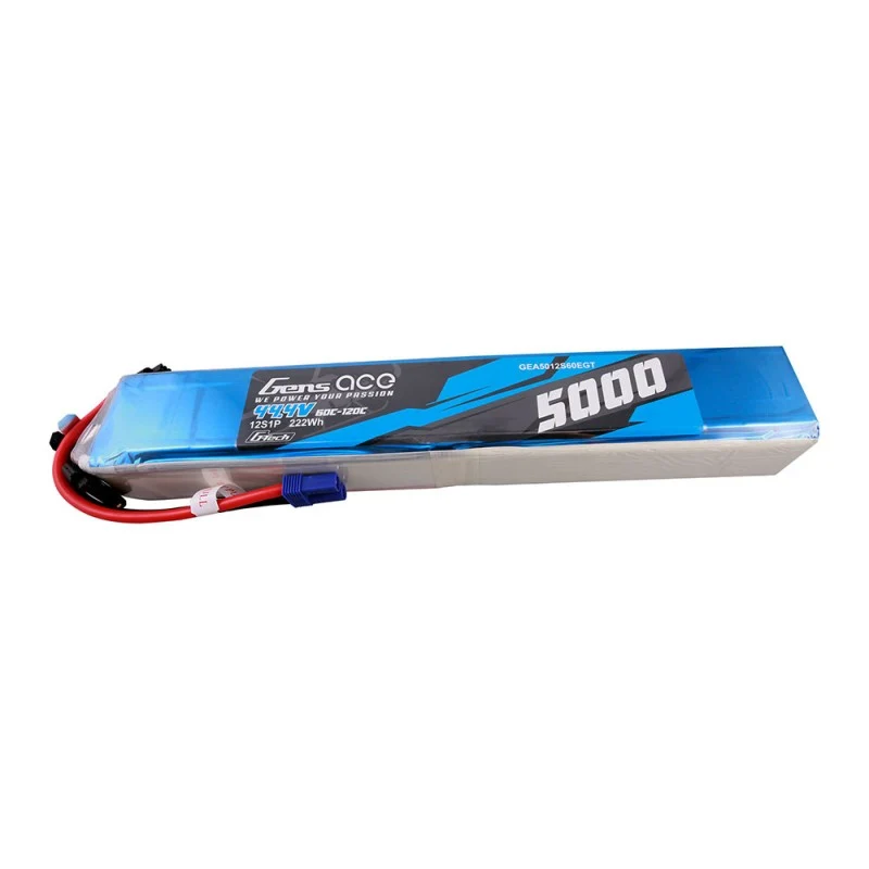 Gens Ace G-Tech 12S 5000mAh 120C 44,4V 12S1P Lipo EC5