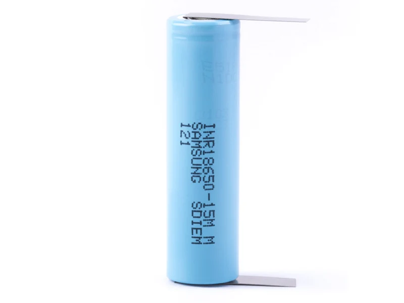 Samsung INR 18650 15M 1500mAh 3,7V Powertoolzelle + Lötfahne U