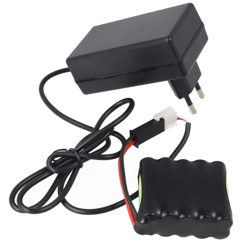 AccuCell Schnell-Ladegerät exakt passend für den roma Rollladen 4511670 Akku 12V 800mAh