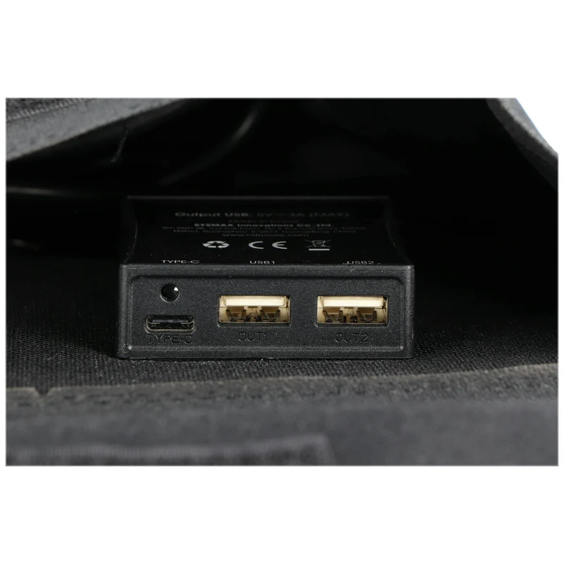 Nitecore FSP100 faltbares Solarpanel mit max. 100W, max. 3A Ausgang, mit USB-C, USB-A Ausgang
