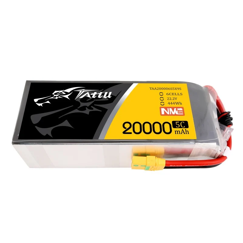 Tattu NMC 6S 20000mAh 22,2V 5C XT90-S Stecker