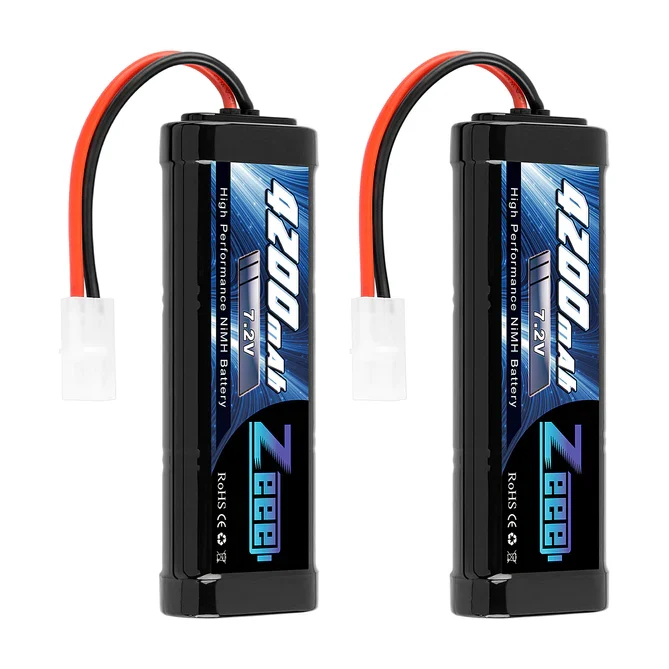 Zeee 7,2 V 4200mAh NiMH-Akku Tamiya (2 Stück)