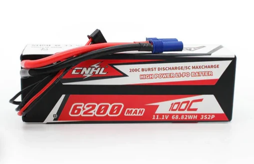 CNHL Racing Series 6200mAh 11,1V 3S 100C Hartschalen-Lipo-Akku mit EC5-Stecker