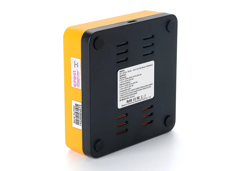Efest iMate R2 Ladegerät für Li-Ion und NiMh/NiCD Akku mit QC3.0 Stromversorgung