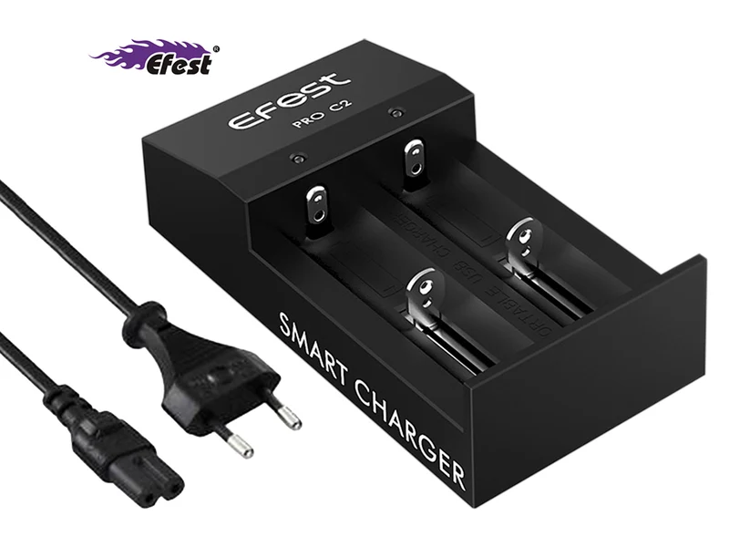 Efest Pro C2 Ladegerät für Li-Ion-Akkus