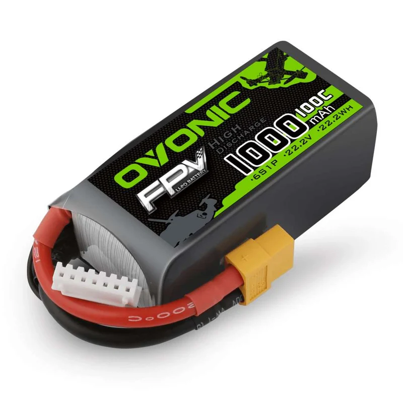 Ovonic 6S 1000mAh 22,2V 100C LiPo-Akku XT60 (4 St.)