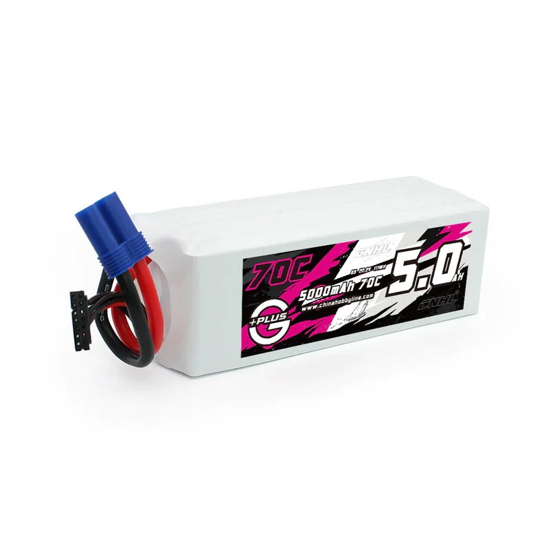 CNHL G+Plus 6S 5000mAh 22,2V 70C EC5