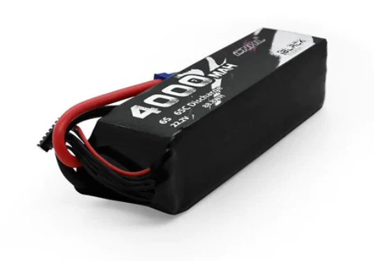 CNHL Black Series 6S 4000mAh 22,2V 65C EC5 Lipo Akku