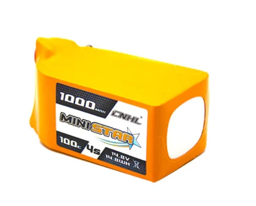 CNHL MiniStar 4S 1000mAh 14,8V 100C Lipo Akku mit T/Dean Stecker