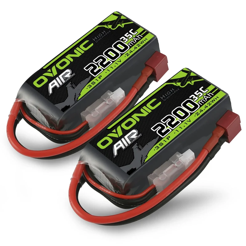 Ovonic Air 3S 2200mAh 35C 11,1V kurzer LiPo Deans (2 St.)