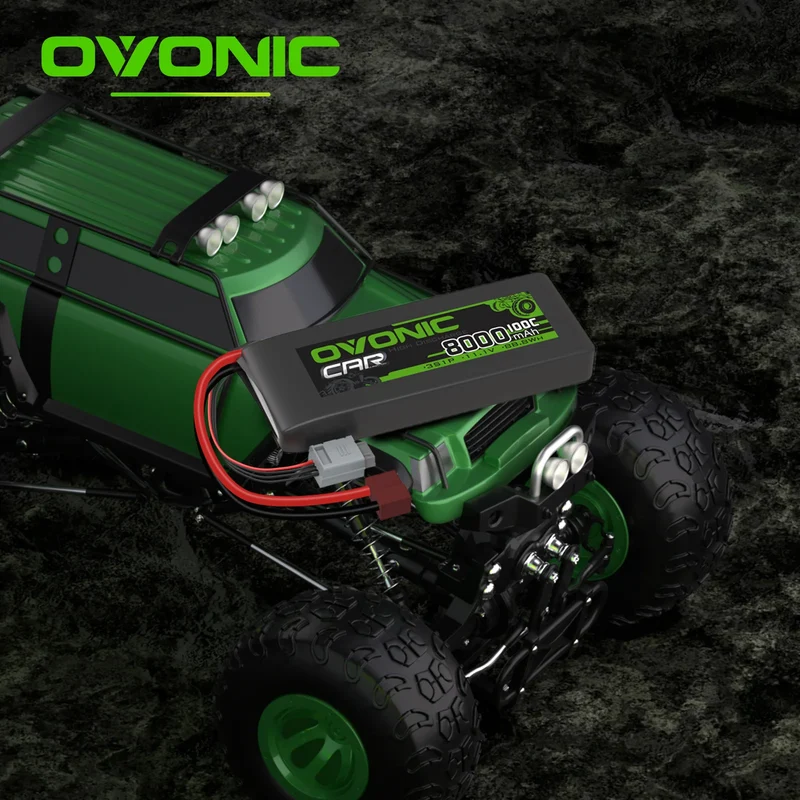 Ovonic 3S 8000mAh 100C 11,1V LiPo Deans & XT60-Stecker