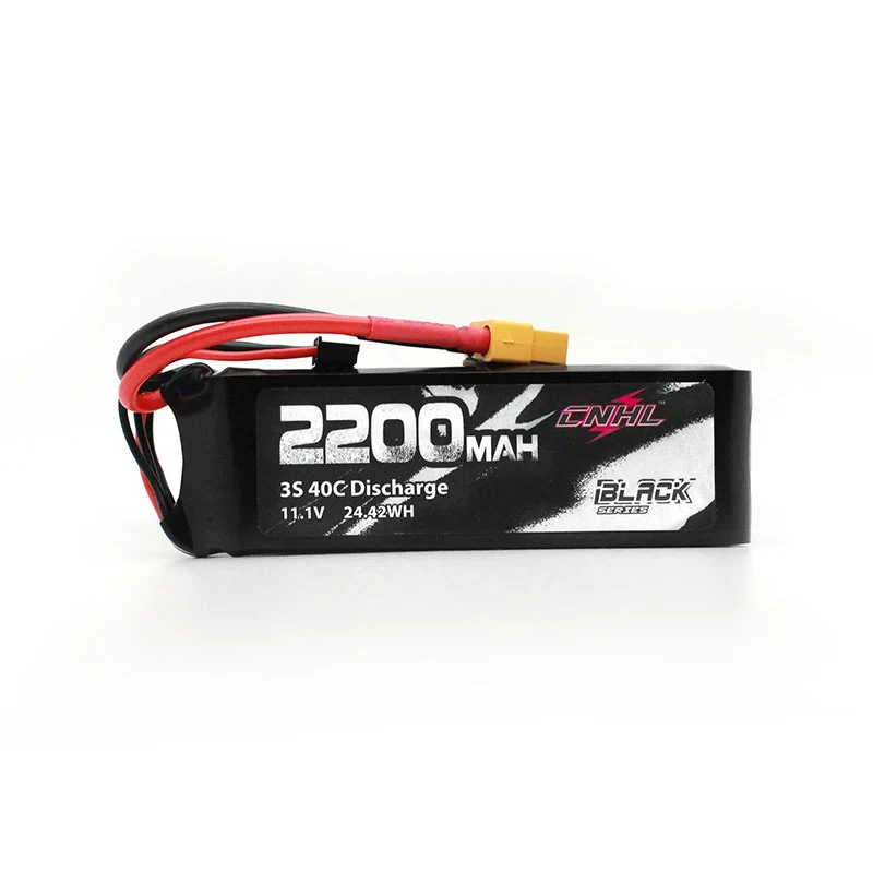 CNHL Black Series 3S 2200mAh 11,1V 40C XT60 Lipo Akku (2 Stück)