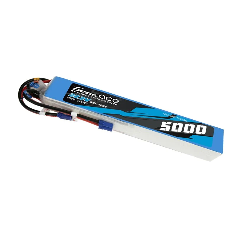 Gens Ace 5000mAh 60/120C 44,4V 12S1P Lipo-Akku