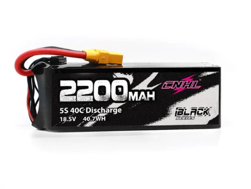 CNHL Black Series 5S 2200mAh 18,5V 40C XT60 Lipo Akku