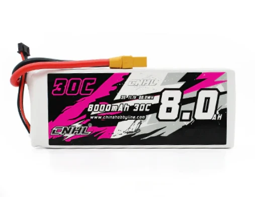 CNHL 8000mAh 11,1V 3S 30C Lipo Akku mit XT90 Stecker