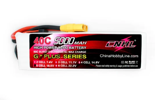 CNHL 5S 5000mAh 18,5V 40C XT90 Lipo Akku